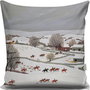 Aberto Design Cojín Multicolor 43 x 43 cm